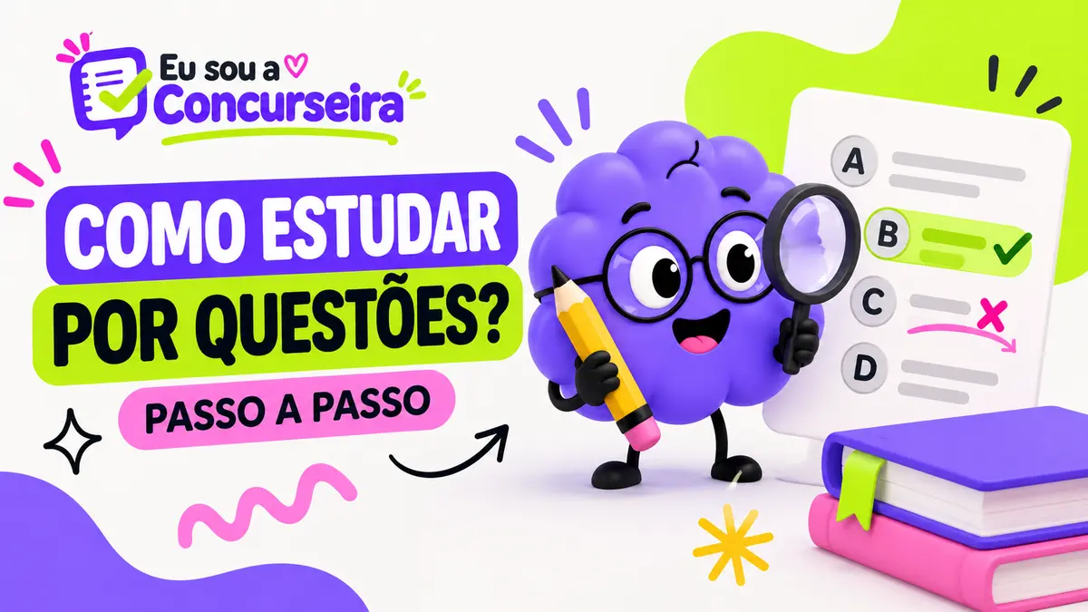 Como estudar por questões: passo a passo.