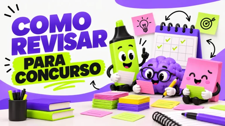 Como revisar para concurso: 6 métodos eficientes
